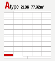 Atype 2LDK 77.32m2